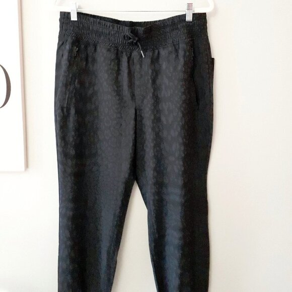 NWT 90 degree by Reflex black & grey animal print track pants, S or XL - Picture 15 of 15